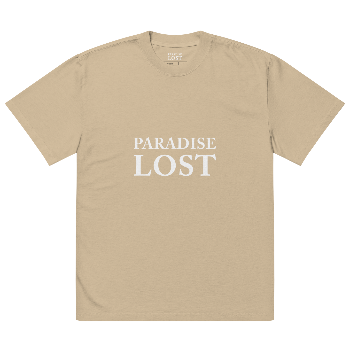 Oversized Tee, Paradise Lost